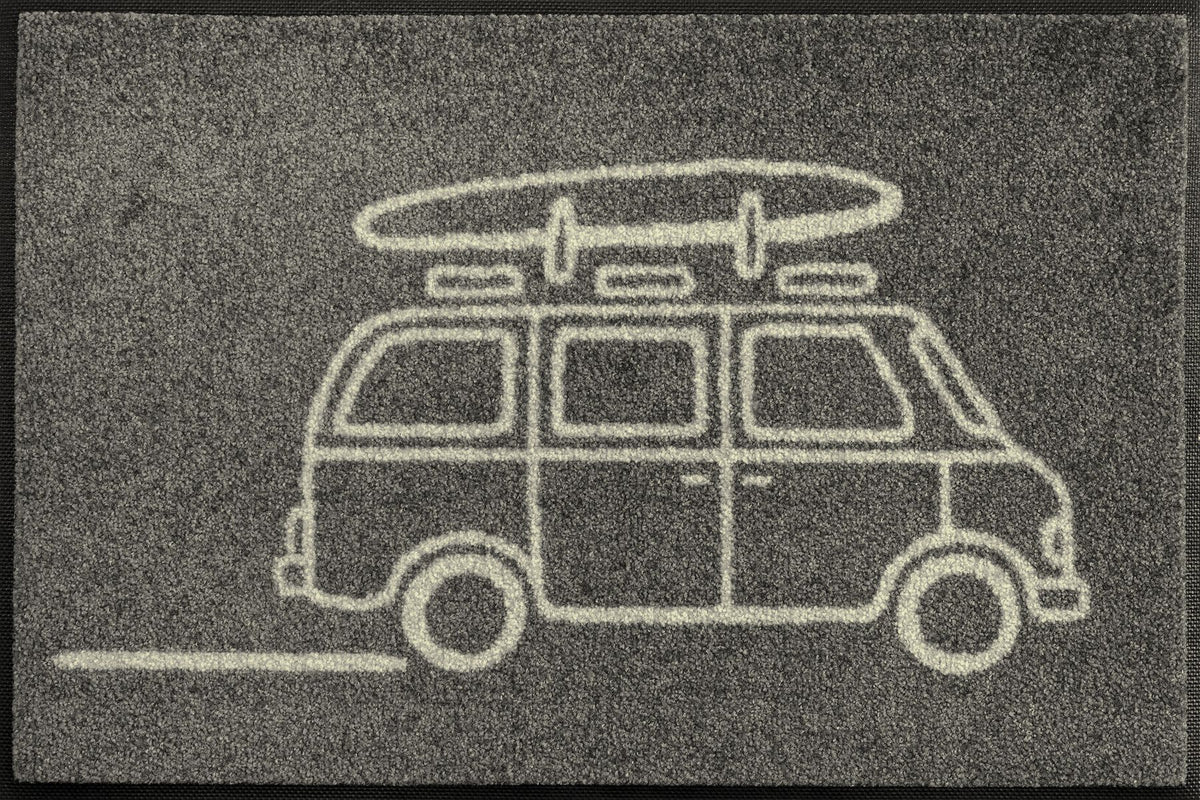 Fußmatte 40x60 Keep it Simple grey türkis