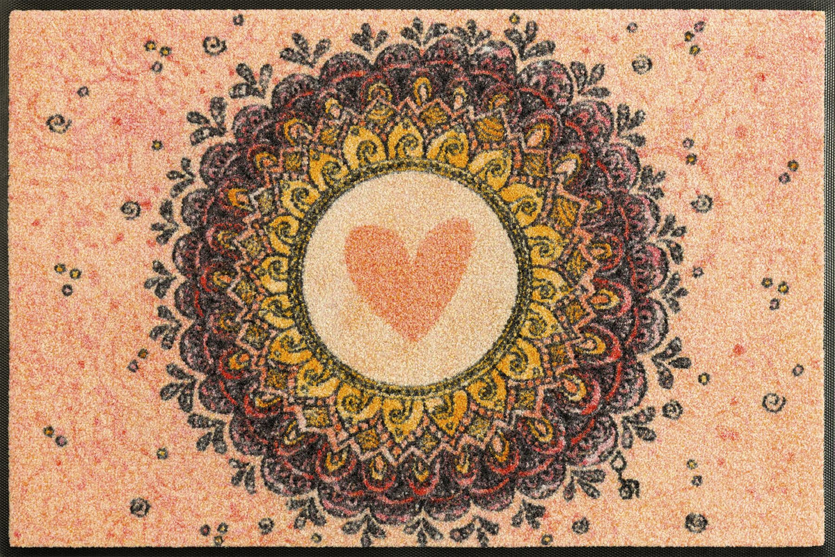 Fußmatte 50x75 Circle of Love rosa