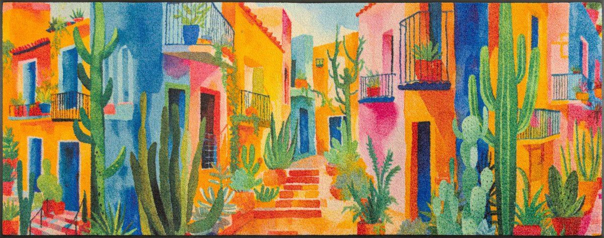 Läufer 75x190 Casas de Colores