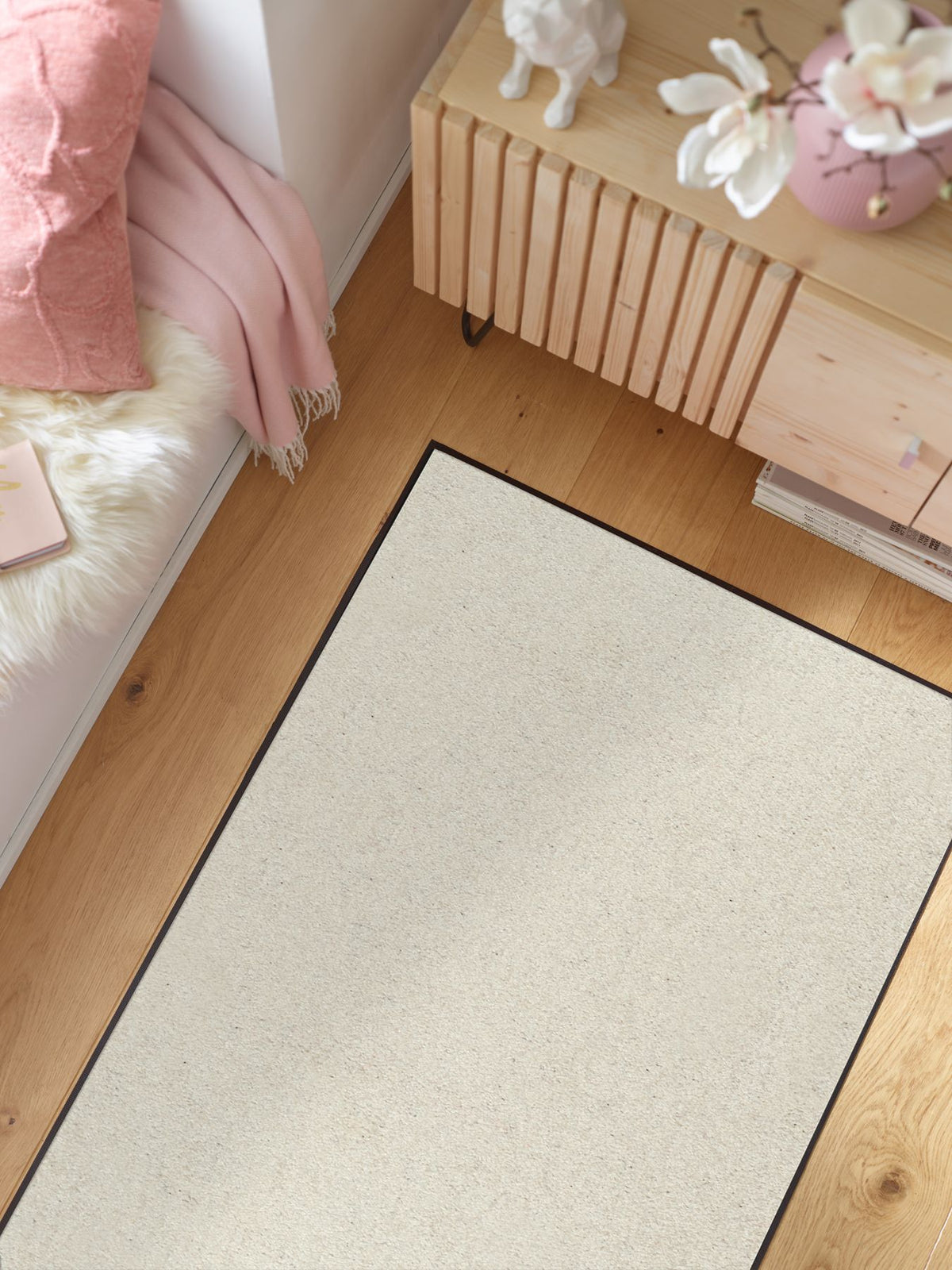 Läufer 75x190 Whipped Cream beige