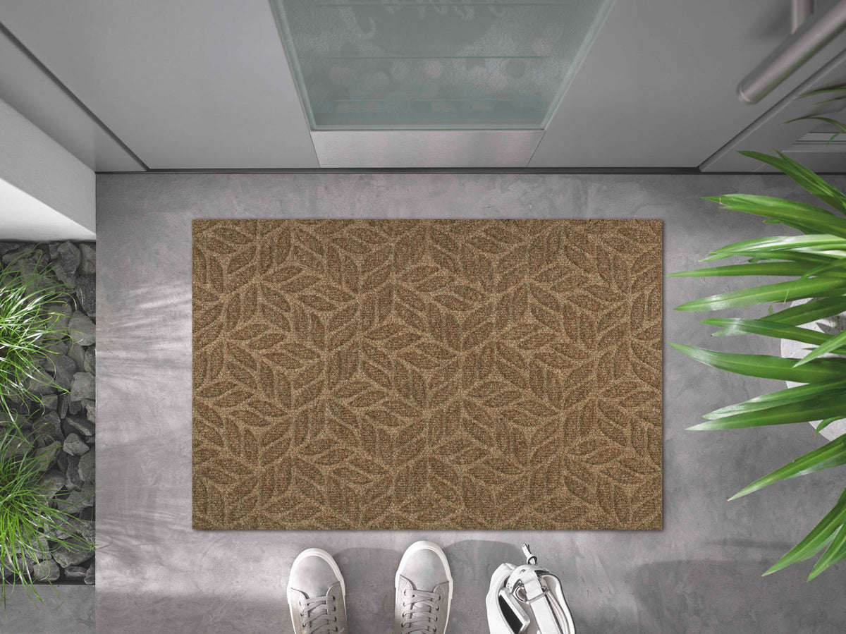 Fußmatte 60x90 Dune Leaves Taupe