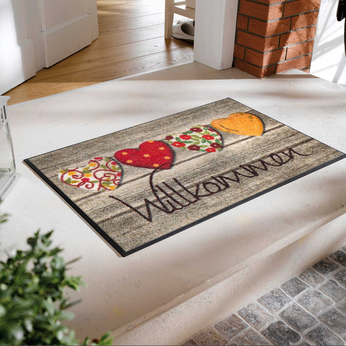 Fußmatte 50x75 Willkommensgruss