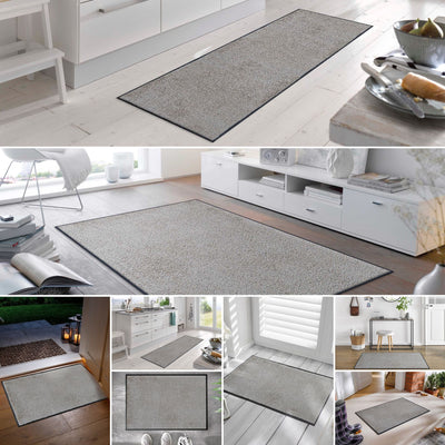 Fußmatte 40x60 Cool Grey silber