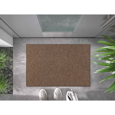 Fußmatte 60x90 Dune Stripes taupe