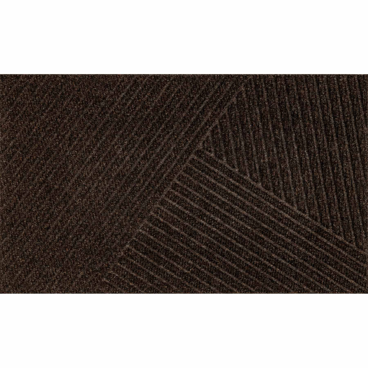 Fußmatte 45x75 Dune Stripes dark Braun