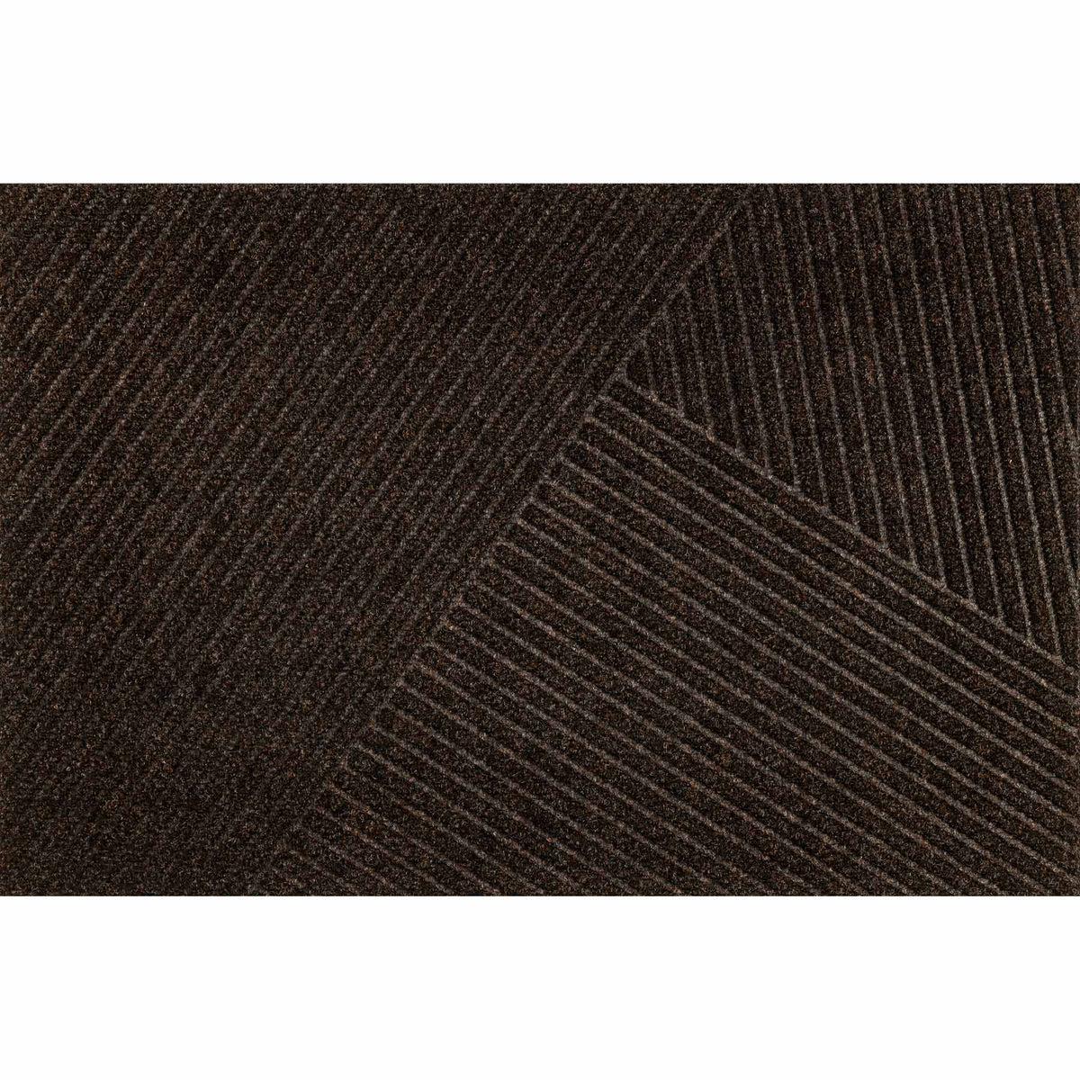 Fußmatte 60x90 Dune Stripes dark Braun