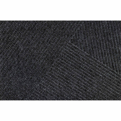 Fußmatte 60x90 Dune Stripes dark grey grau