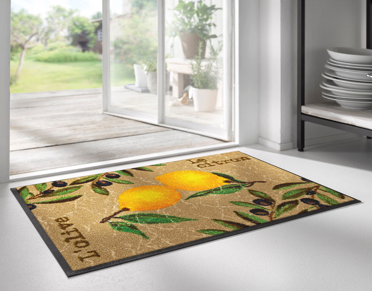 Fußmatte 50x75 Le Citron gelb