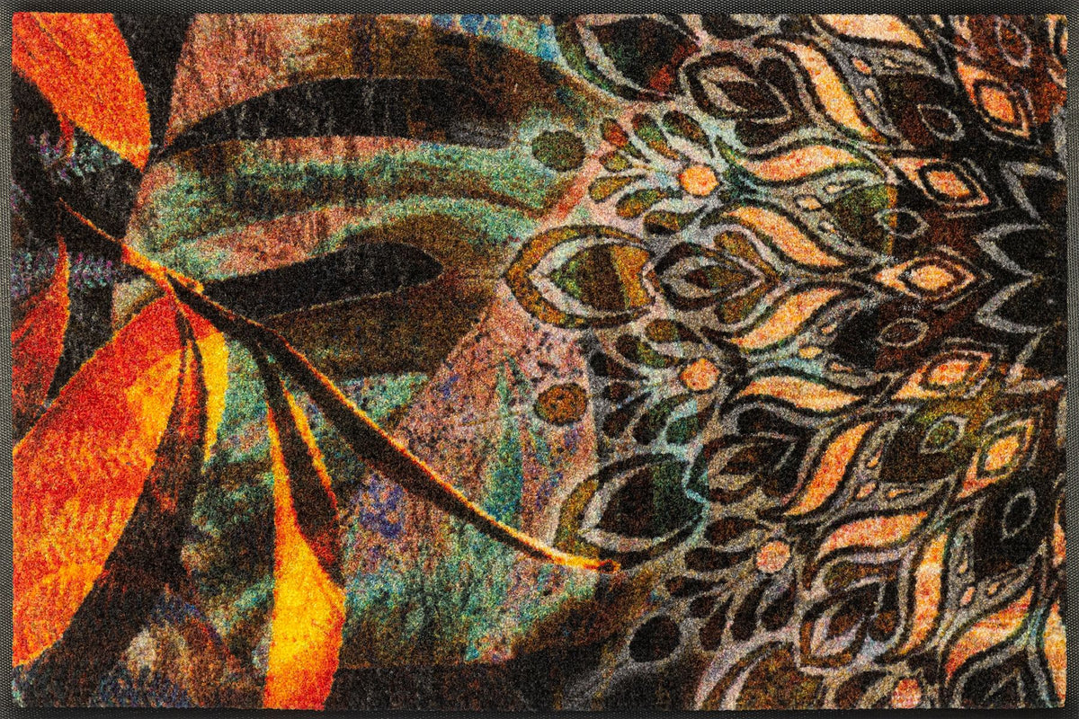 Fußmatte 50x75 Jungle Dance braun