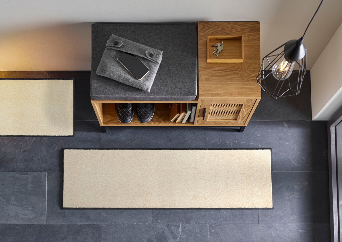 Läufer 35x120 Champagner beige