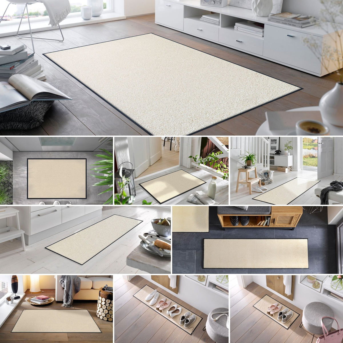 Fußmatte 60x90 Champagner beige