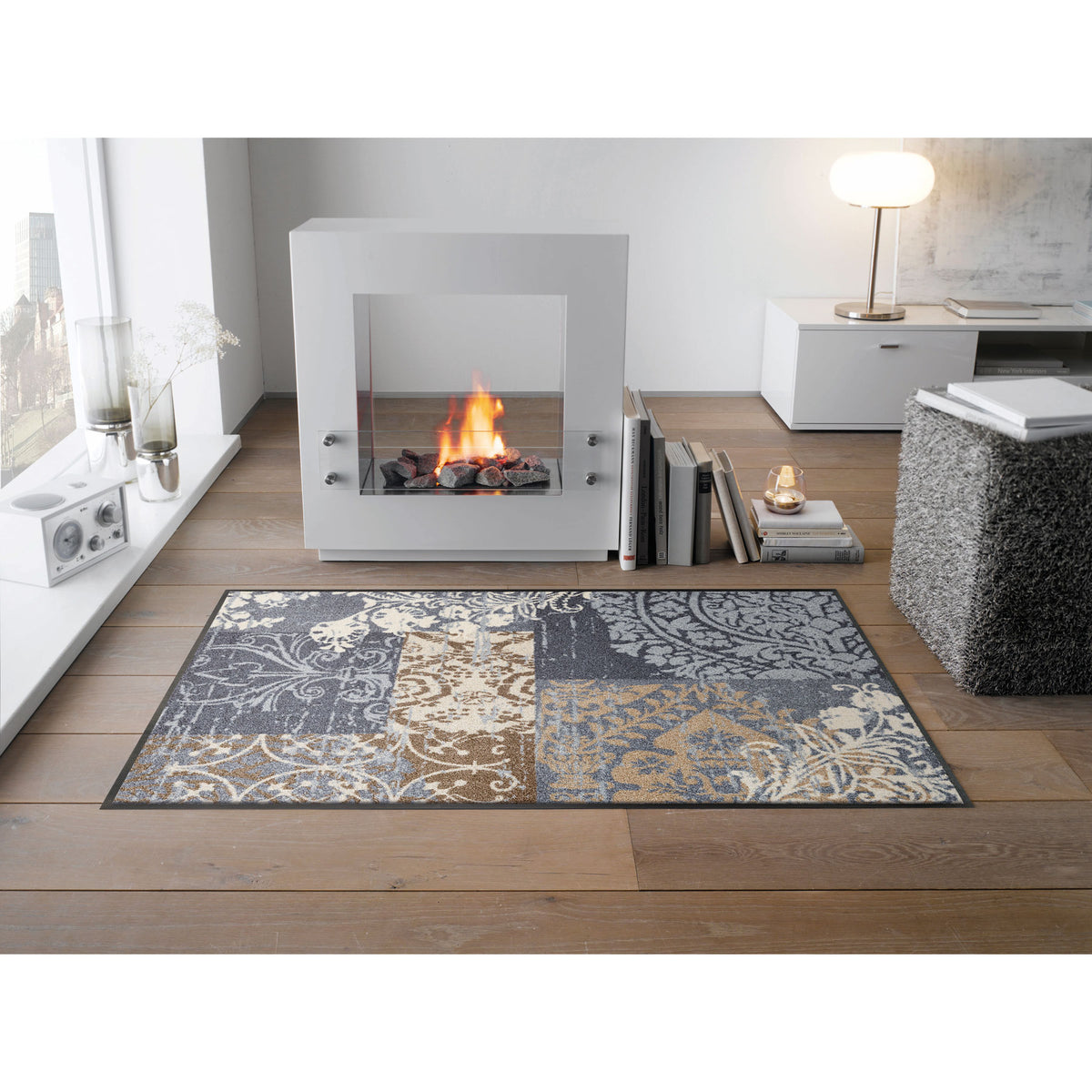 Fußmatte 75x120 Armonia grey grau