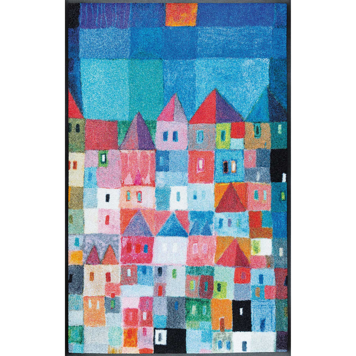 Fußmatte 75x120 Colourful Houses