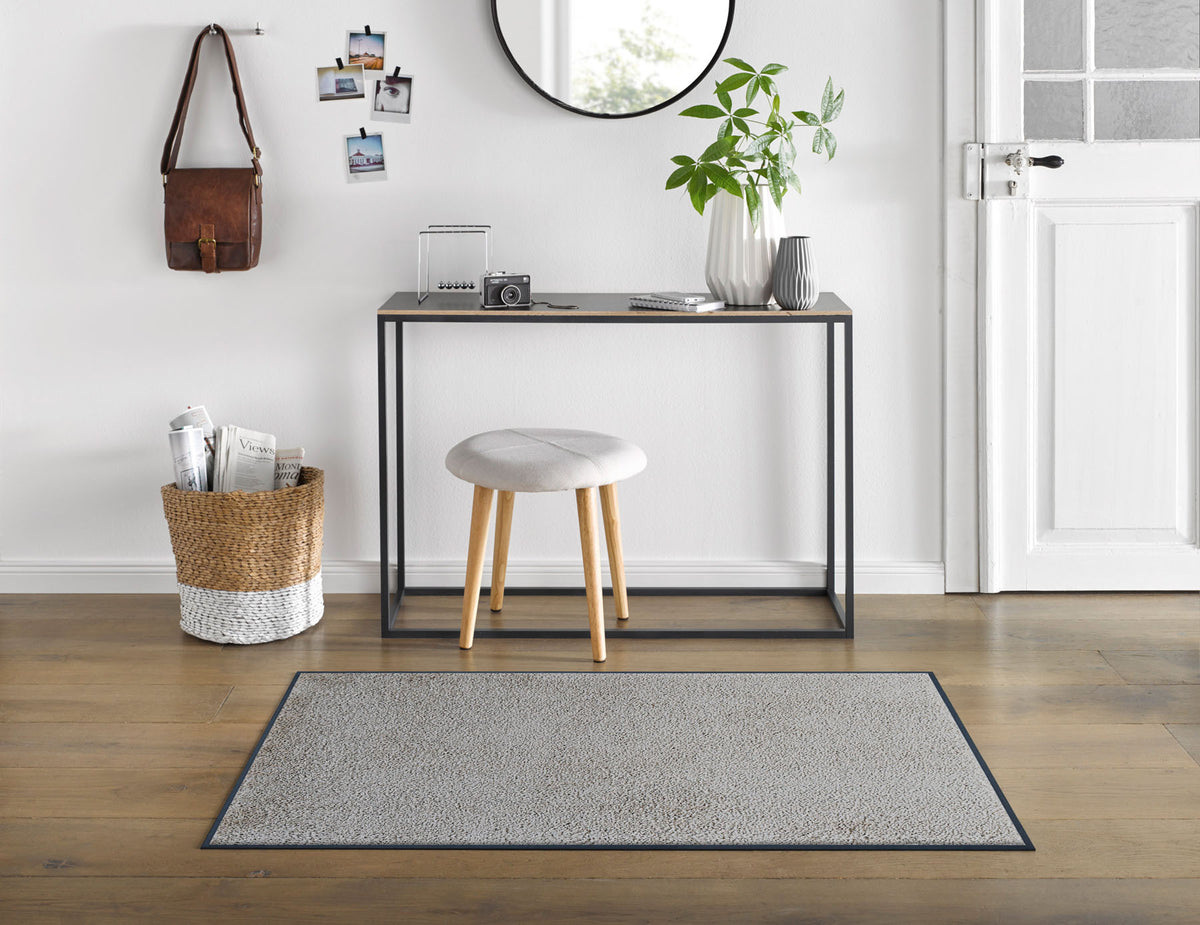 Fußmatte 75x120 Cool Grey silber