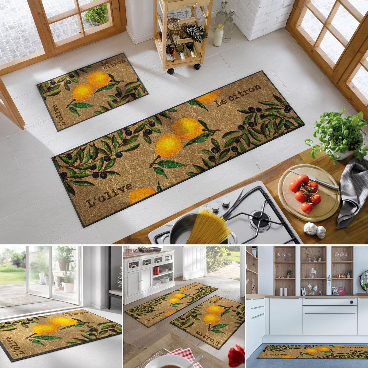 Teppichläufer 60x180 Le Citron gelb
