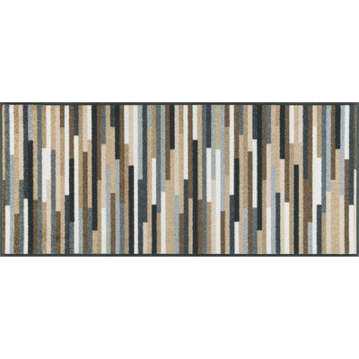 Läufer 60x140 Mikado Stripes nature beige