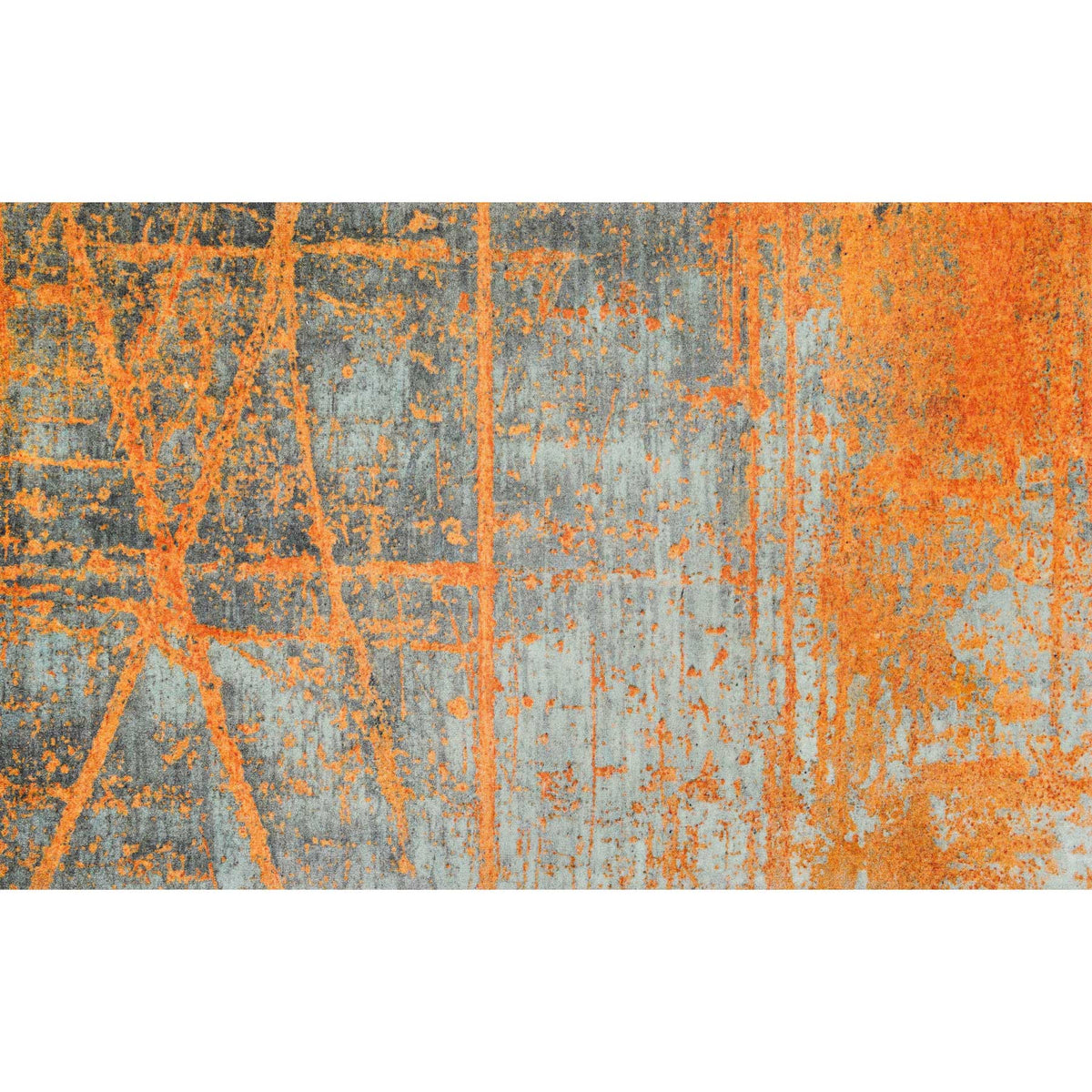 Wohnteppich 110x175 Rustic orange