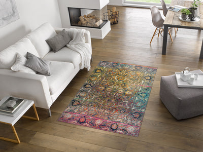 Wohnteppich 110x175 Mirage blau