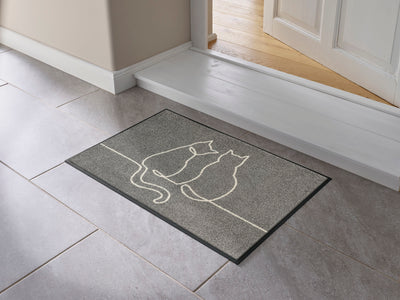 Fußmatte 50x75 Lovetails grau